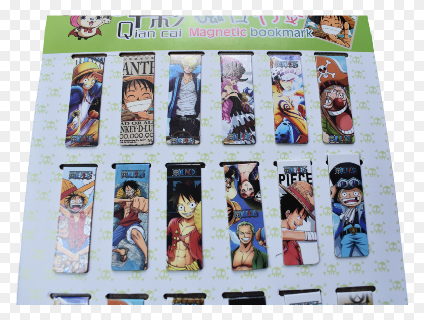 1450x1067 Novelty Anime One Piece Zoro Luffy Magnetic Bookmark One Piece, Person, Human, Collage HD PNG Download