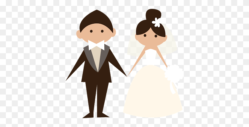 398x370 Novios Boda Freetoedit Bride And Groom Icon, Person, Human, Snowman HD PNG Download