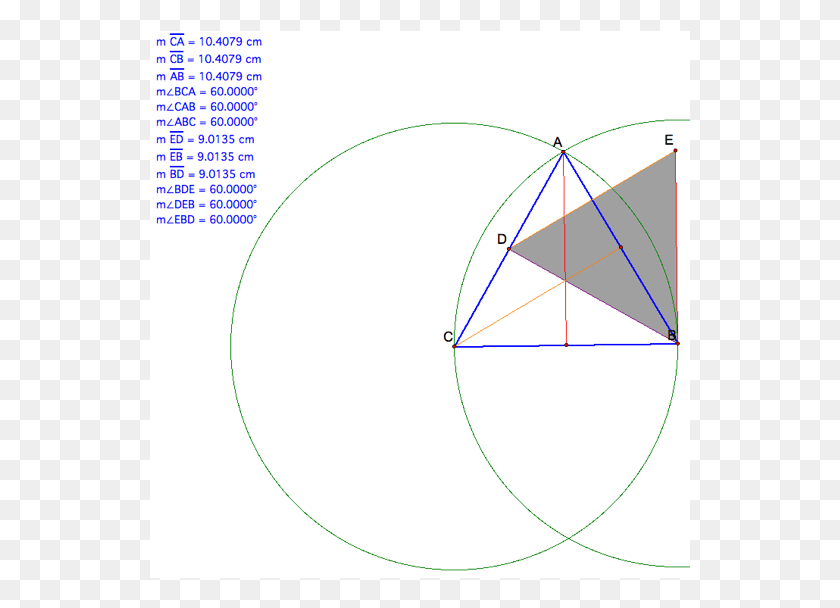 541x548 Now Let Us See If The Same Applies To An Isosceles Circle, Pattern, Lamp, Diagram HD PNG Download