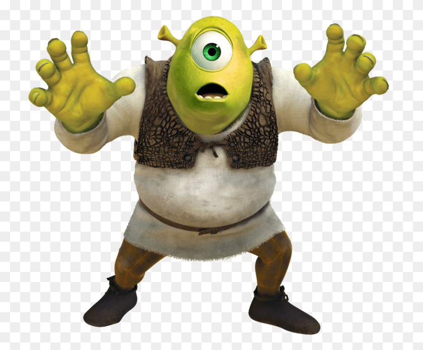 911x742 Now Mike Is Finally Scary Wh Y Shrek Forever After, Figurine, Person, Human HD PNG Download