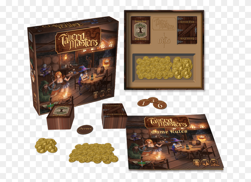 666x550 Now On Kickstarter From Dann Kriss Games Tavern Masters Tavern Masters, Person, Human, Game HD PNG Download