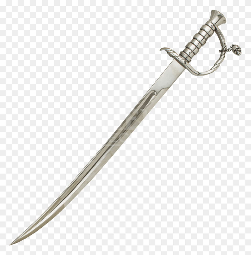 834x847 Now Pirate Sword Logo, Blade, Weapon, Weaponry HD PNG Download