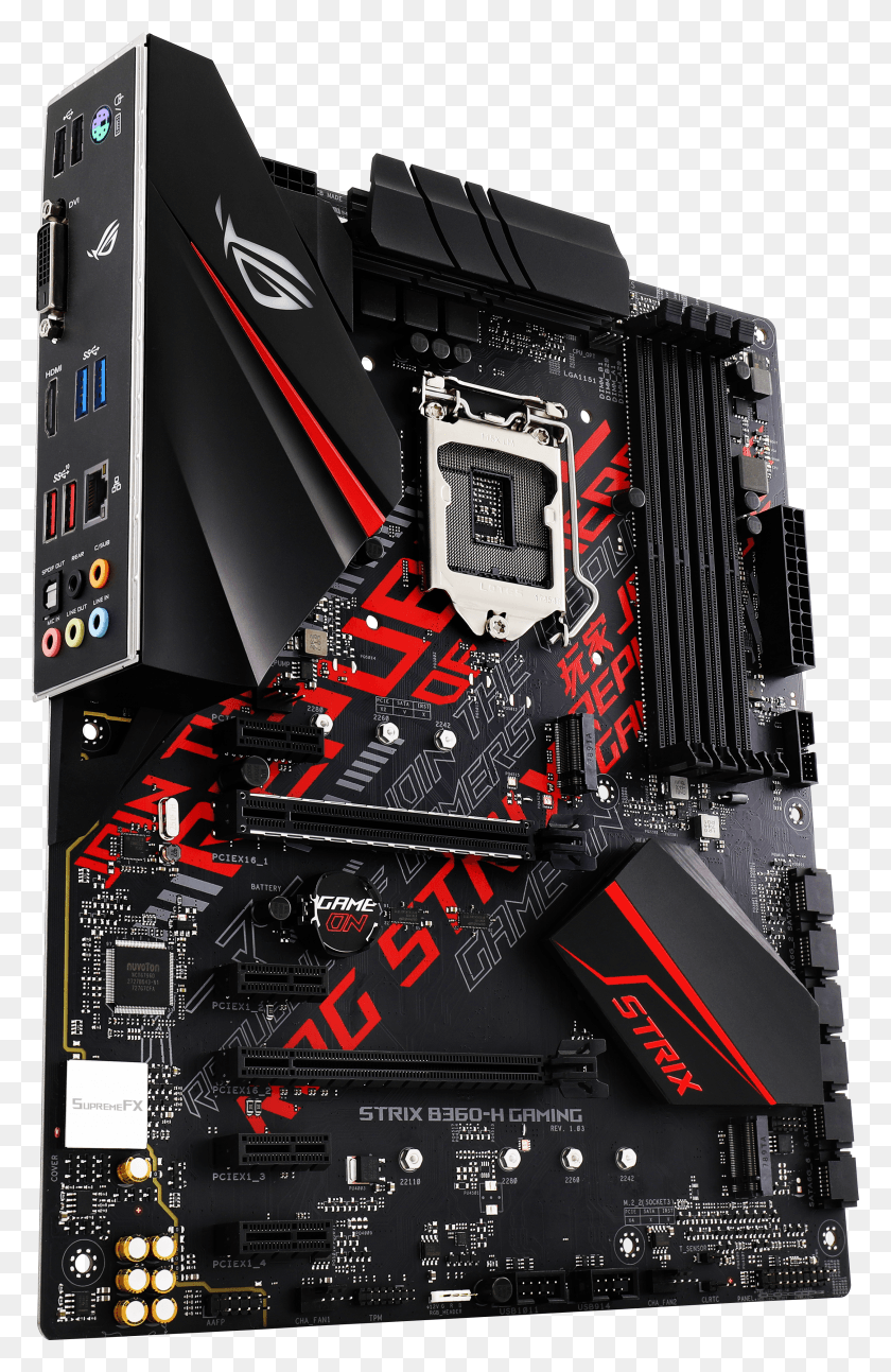 2517x3980 Now The Influx Of New Motherboards Is Starting To Asus Rog Strix B360 H HD PNG Download