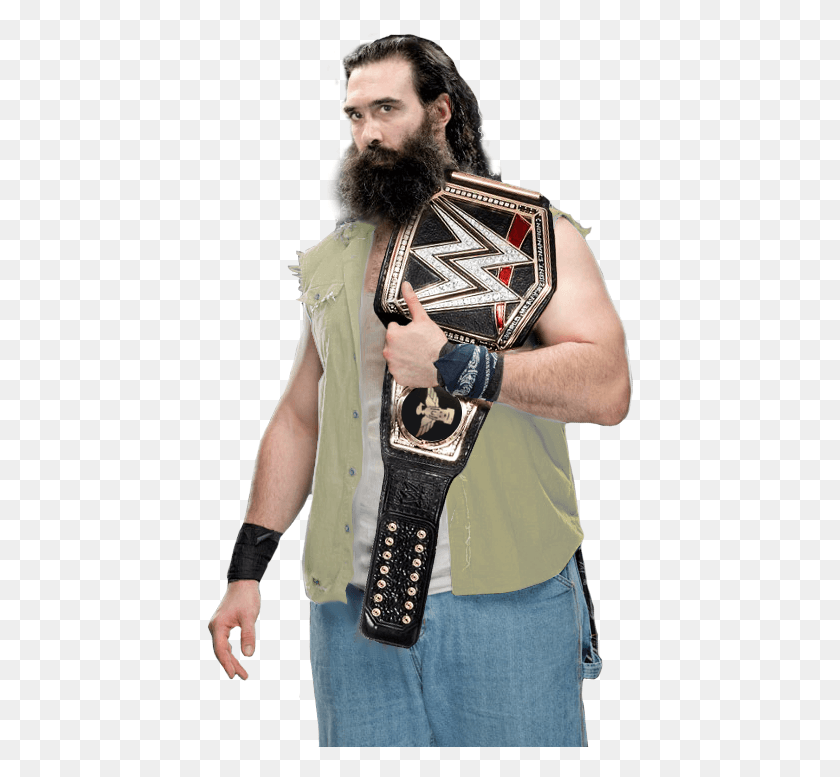 427x717 Now With Rowan Being Injured Luke Harper Wwe Champion, Clothing, Apparel, Person HD PNG Download
