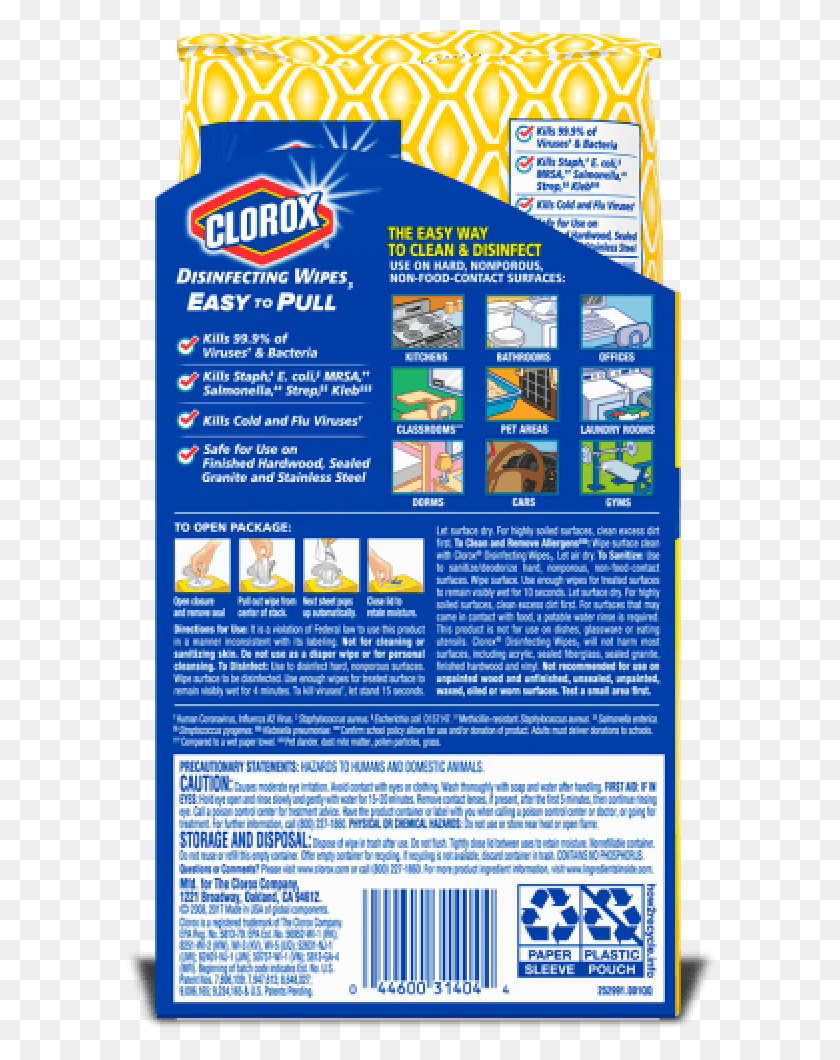 594x1000 Now You Can Take Your Bacteria Killing Wipes With You Clorox Company, Flyer, Poster, Paper HD PNG Download