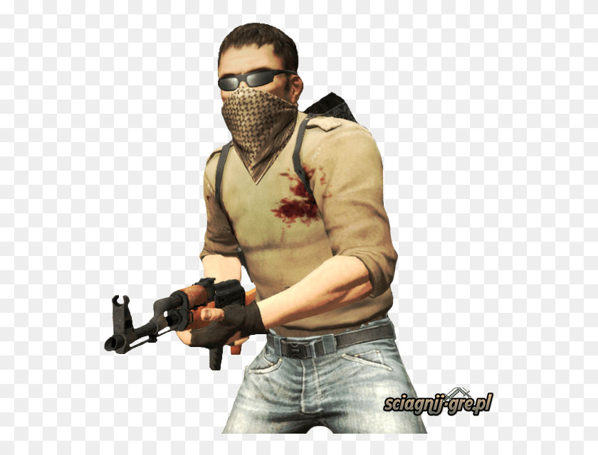 549x580 Nozh Cs Go Counter Strike Global Offensive, Person, Human, Sunglasses HD PNG Download