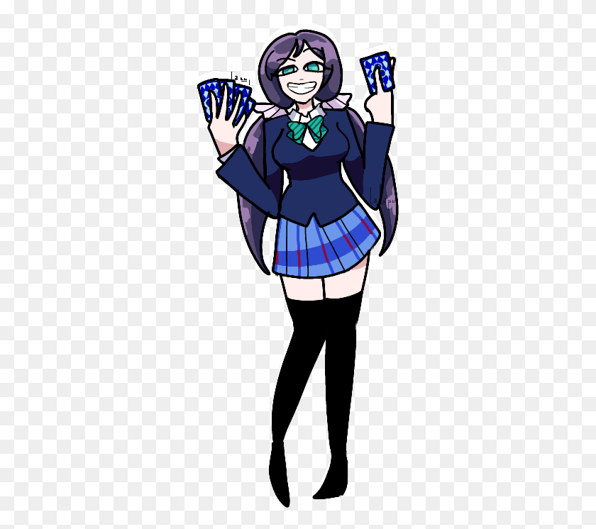 287x686 Nozomi Tojo Is My God Why Not Draw Her Cartoon, Person, Human HD PNG Download