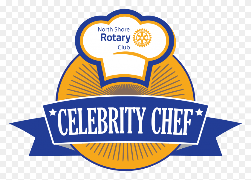 2431x1694 Nsrotary Celebritychef Logo Rotary International, Símbolo, Marca Registrada, Texto Hd Png