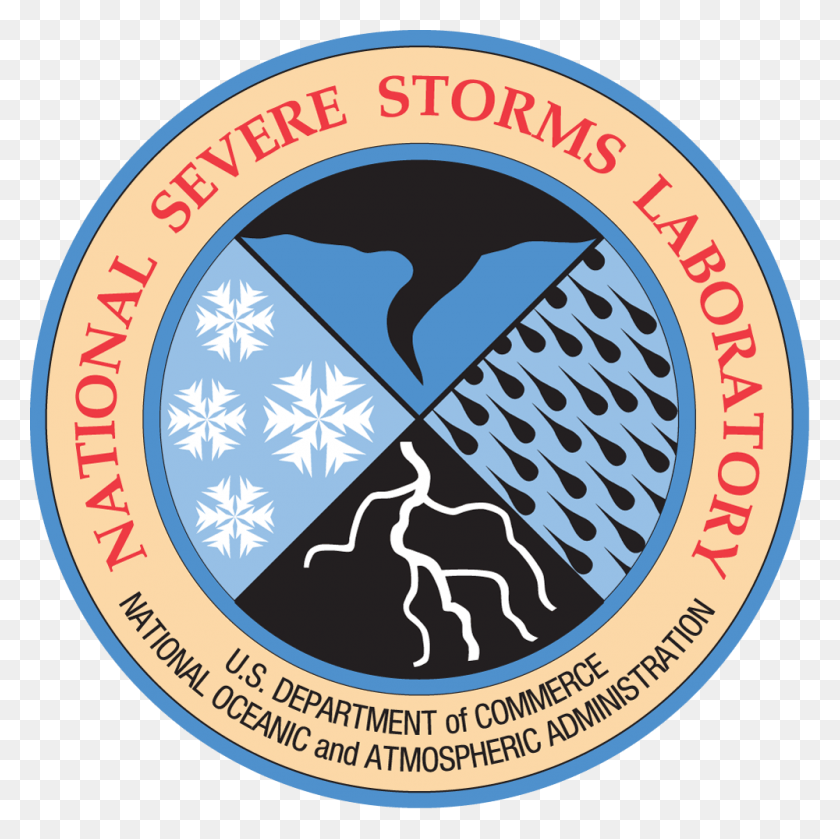 1000x1000 Nssl Logo National Severe Storms Laboratory, Symbol, Trademark, Badge HD PNG Download