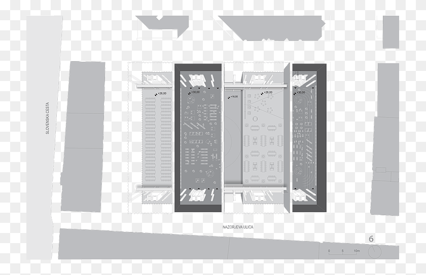 735x483 Nuage Hybrid Architecture, Diagram, Interior Design, Indoors HD PNG Download