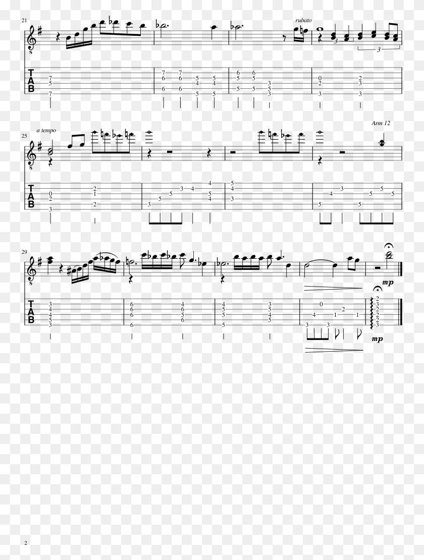 755x1050 Descargar Png Nuages ​​Partitura Compuesta Por Django Reinhardt 2 De La Hoja De Música, Texto, Número, Símbolo Hd Png