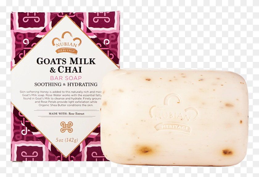 1237x812 Nubian Heritage Goat39s Milk Amp Chai Soap With Rose Extracts Nubian Heritage Mango Butter Bar Soap, Poster, Advertisement, Flyer HD PNG Download