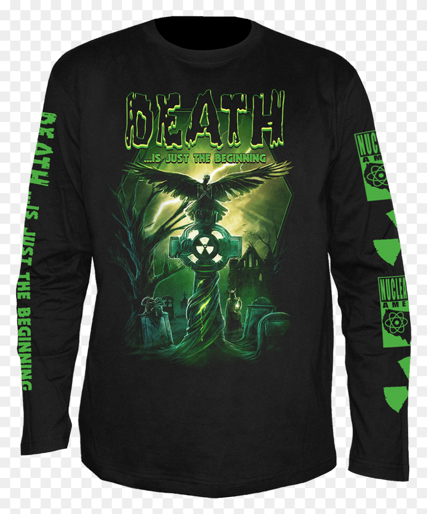 796x971 Nuclear Blast America Death Is Just The Beginning Mmxviii Sonata Arctica T Shirt, Sleeve, Clothing, Apparel HD PNG Download