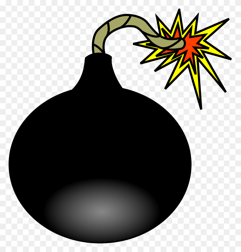 2283x2400 Nuclear Explosion Clip Art Bomb 3298 Cartoon Bombs, Leaf, Plant, Symbol HD PNG Download