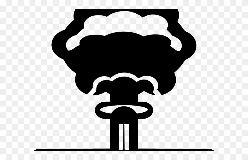 619x481 Nuclear Explosion Clipart Adobe Flash Nuclear Weapon Silhouette, Car, Vehicle, Transportation HD PNG Download