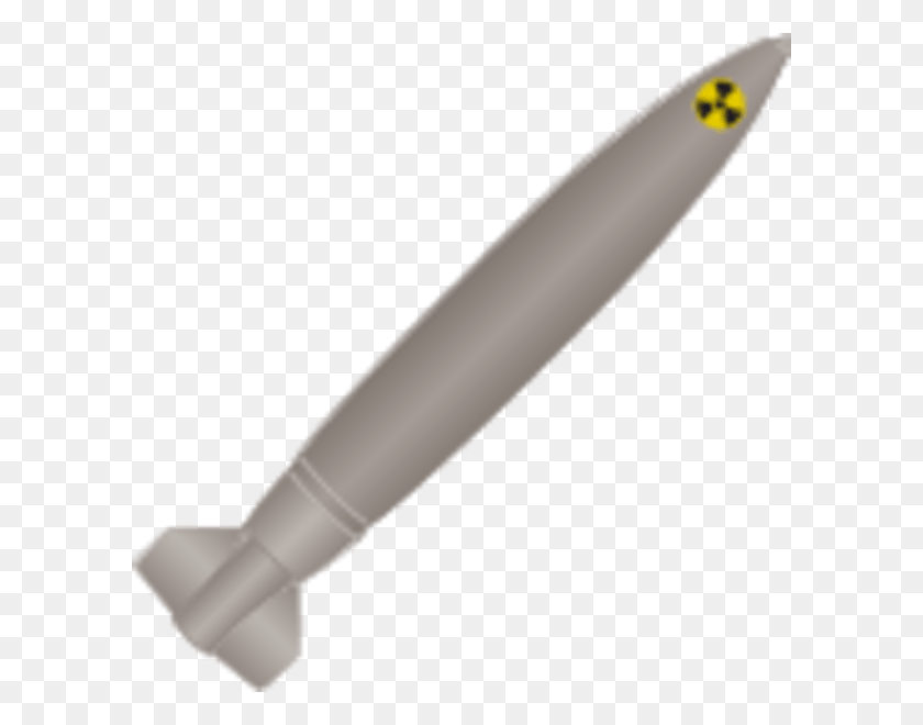 600x600 Nuclear Rocket Weapon Warhead Missile Nuclear Missile Transparent Background, Vehicle, Transportation, Weaponry HD PNG Download