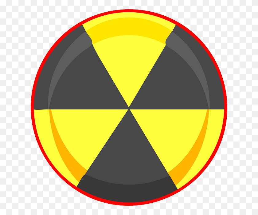 640x639 Descargar Png / Símbolo Nuclear Png