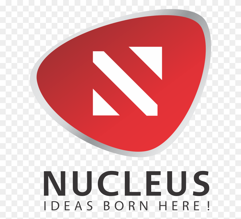 635x705 Nucleus Graphics Logo Emblem, Hand, Text, Symbol HD PNG Download