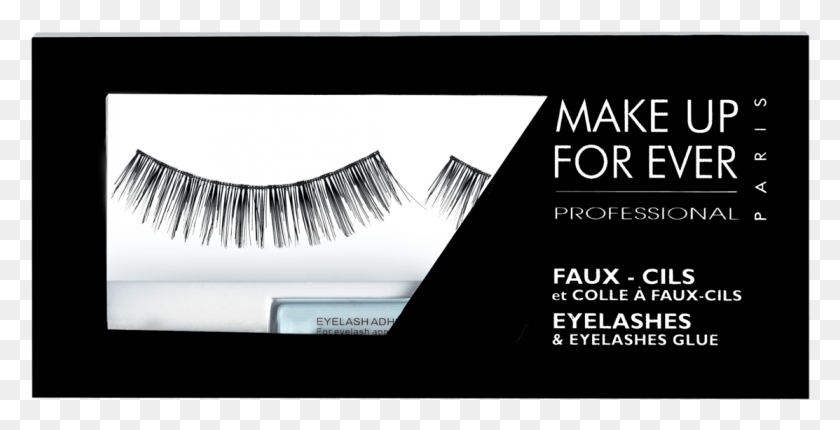 1113x529 Nude Eyelashes Make Up For Ever, Text, Face, Pillow HD PNG Download