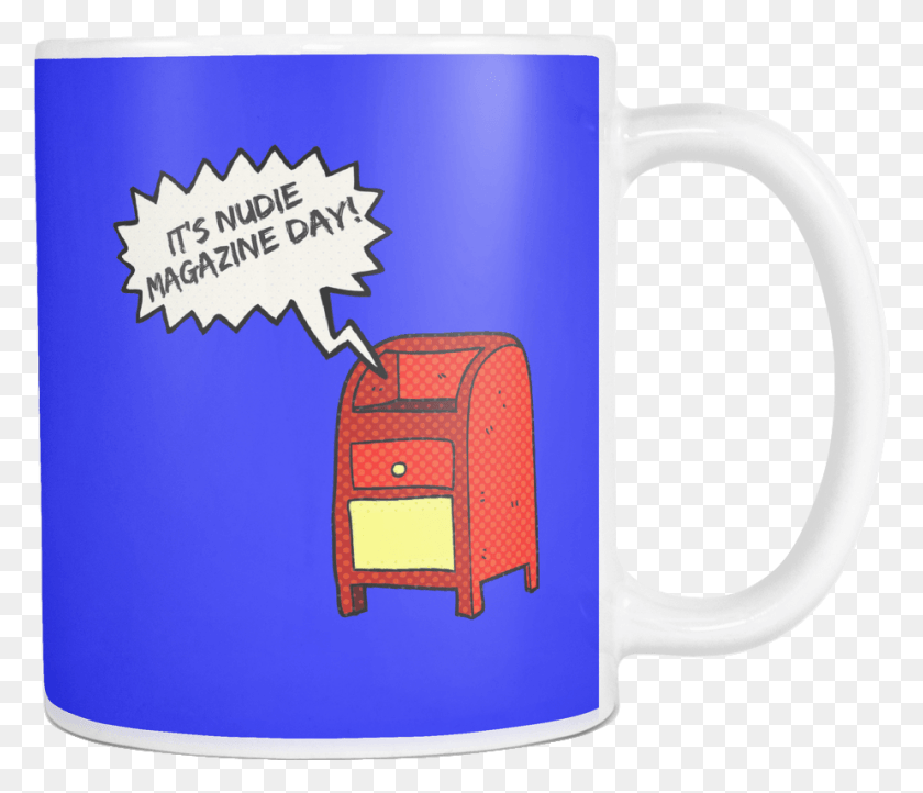 924x785 Nudie Magazine Day Funny Coffee Mug Mug, Coffee Cup, Cup, Mailbox HD PNG Download