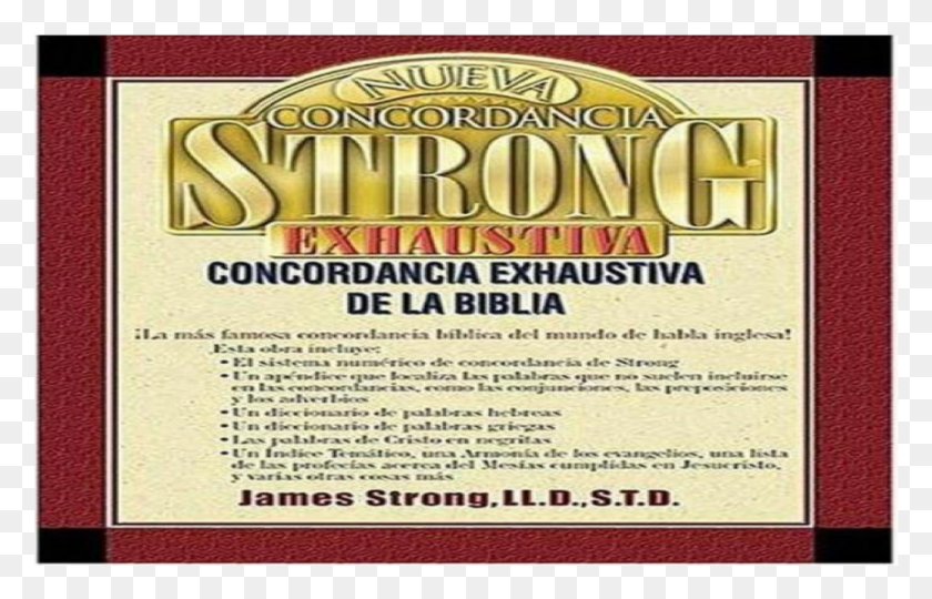 860x530 Nueva Concordancia Strong Exhaustiva, Флаер, Плакат, Бумага, Hd Png Скачать