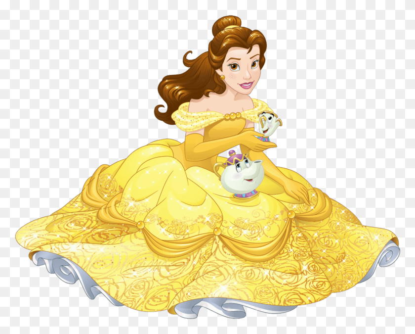 1268x1000 Nuevo Artworkpng En De Belle Princess Disney Belle, Figurine, Birthday Cake HD PNG Download