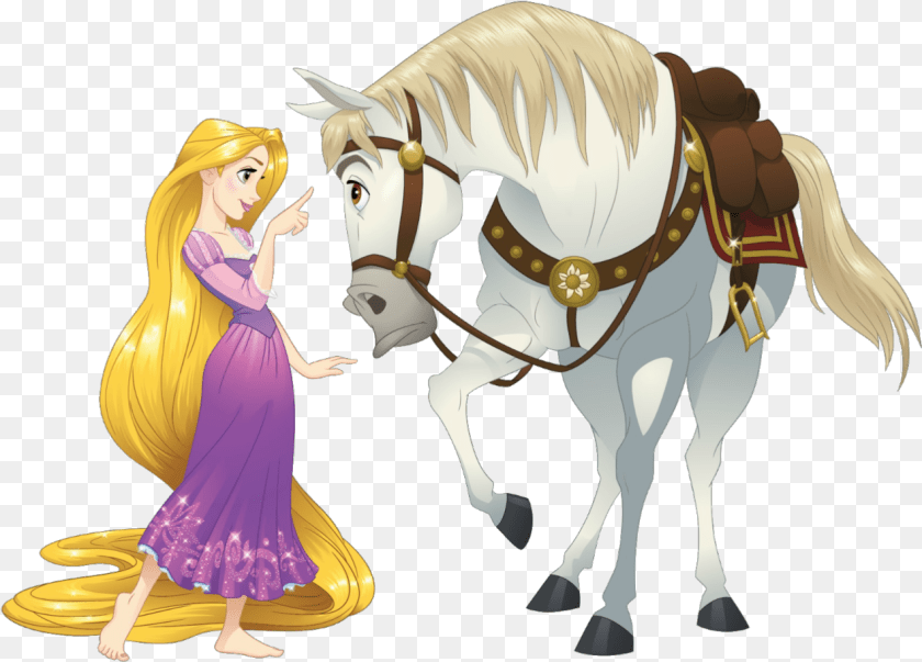 1271x912 Nuevo Artworkpng En Hd De Rapunzel Con Maximus Rapunzel Y Maximus, Adult, Book, Comics, Female Clipart PNG