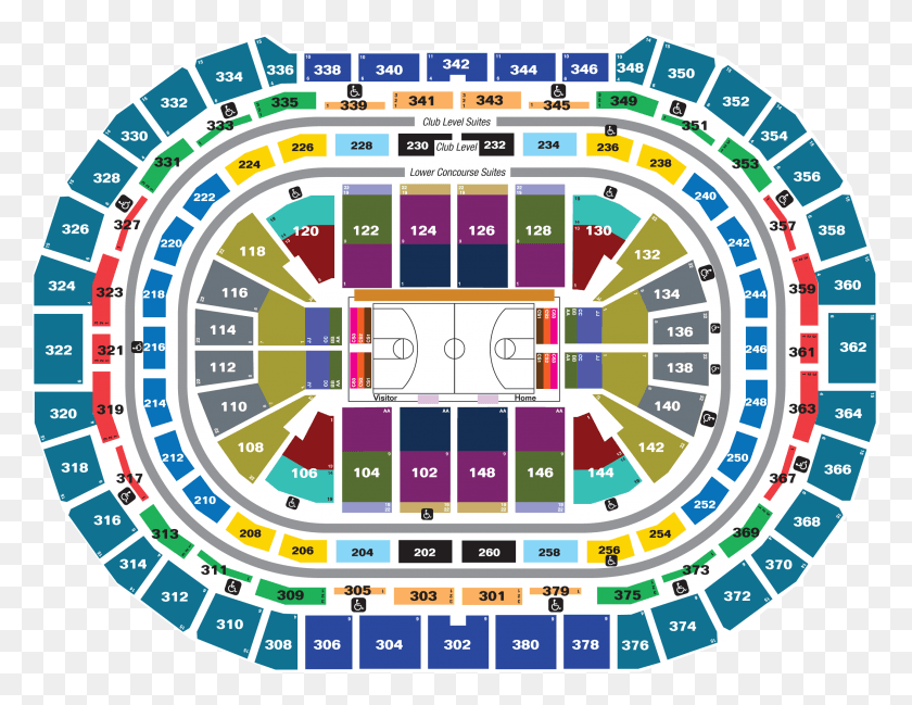 2573x1945 Nuggets Pepsi Center Seating Chart, Scoreboard, Building, Urban HD PNG Download