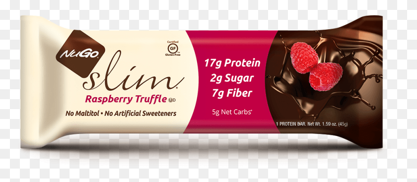 965x381 Nugo Slim Bars Have 16 18g Of Protein 6 7g Of Fiber Nugo Slim Bar Nutrition Label, Text, Business Card, Paper HD PNG Download