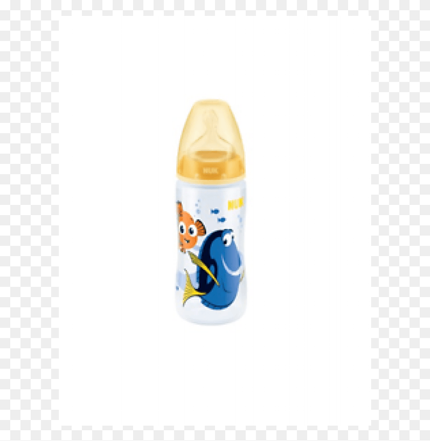 611x801 Nuk Finding Dory First Choice 300ml Bottle 6 18 Months Plastic Bottle, Shaker, Water Bottle HD PNG Download