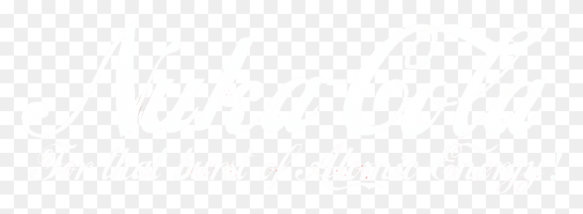 821x262 Nuka Cola Classic Female Calligraphy, Text, Word, Label HD PNG Download