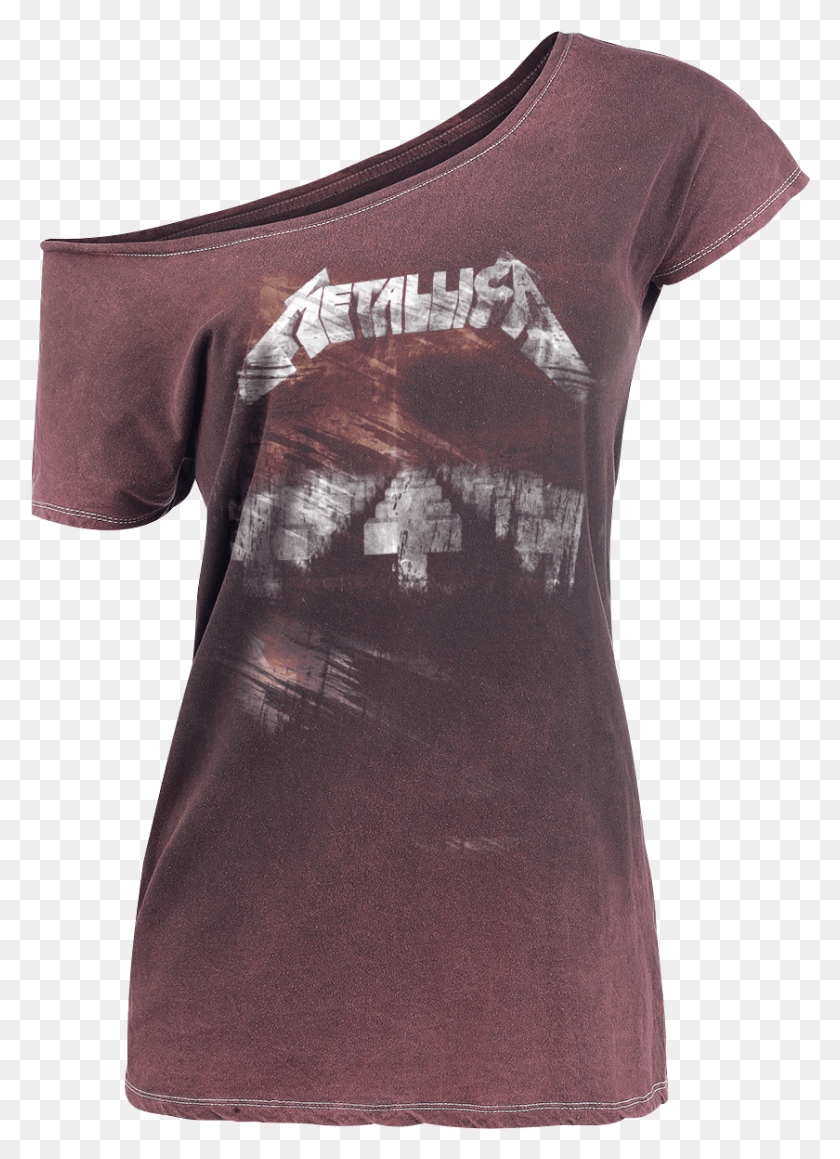 840x1184 Null Mop Vintage Cover Dark Red T Shirt 368719 Dvijqbg Camiseta Metallica Mujer, Clothing, Apparel, T-shirt HD PNG Download