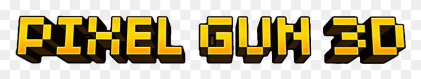 1195x151 Null Pixel Gun 3D Логотип, Число, Символ, Текст Hd Png Скачать