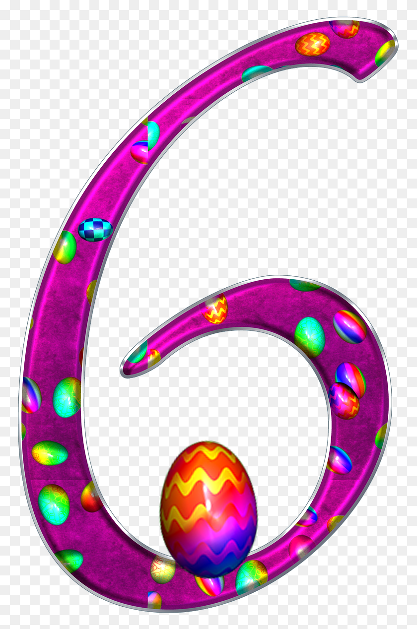 773x1208 Number 6 Six Easter Number, Text, Sunglasses, Accessories HD PNG Download