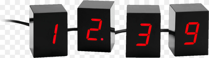 1311x364 Numbers Led Clock 0 Clock, Computer Hardware, Electronics, Hardware, Monitor Transparent PNG