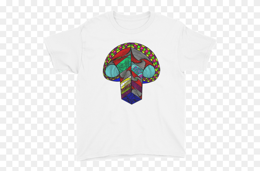 565x493 Numin Looks Mario Mushroom Youth Short Sleeve T Shirt Peace Symbols, Clothing, Apparel, T-shirt HD PNG Download