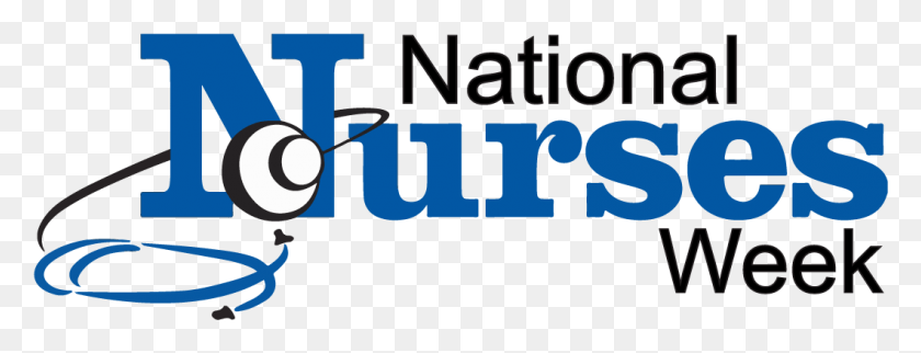 1058x356 Nurse Clipart Logo National Nurses Week 2018, Text, Word, Alphabet HD PNG Download