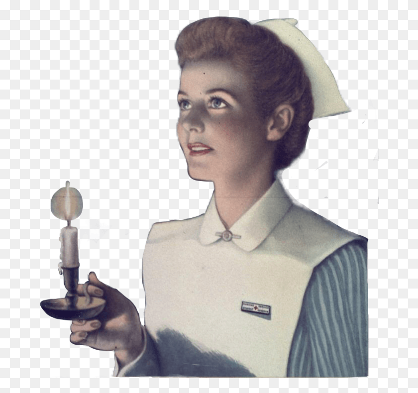 684x730 Nurse Hospital Retro Vintage Woman Scnursesessentials, Person, Human, Clothing HD PNG Download