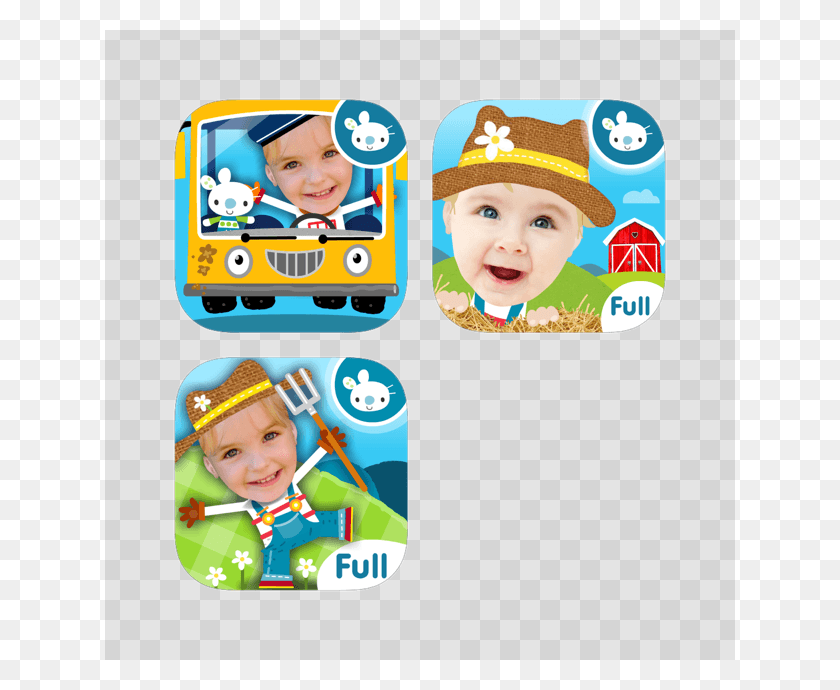 630x630 Nursery Rhymes Amp Peekaboo Games For Toddlers 4 Child, Person, Human, Hat HD PNG Download