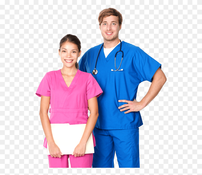 Nursing Male And Female Nurse, Person, Human, Doctor HD PNG Download downlo...