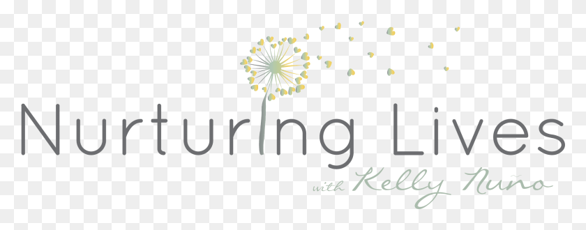 2209x765 Nurturing Lives Logo Design Collections, Plant, Flower, Blossom Descargar Hd Png
