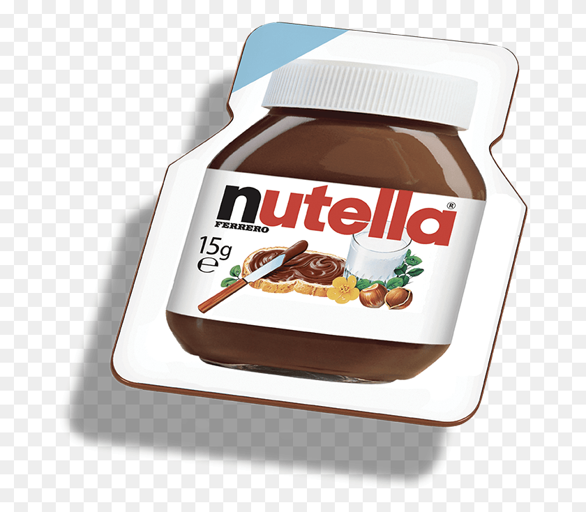 675x674 Nutella 15 Gm Nutella, Food, Dish, Meal HD PNG Download