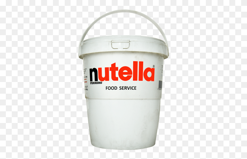 313x483 Nutella Hazelnut Spread With Cocoa Plastic, Bucket, Paint Container, Milk HD PNG Download