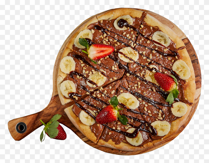 1456x1112 Pizza De Nutella Png / Plato Png