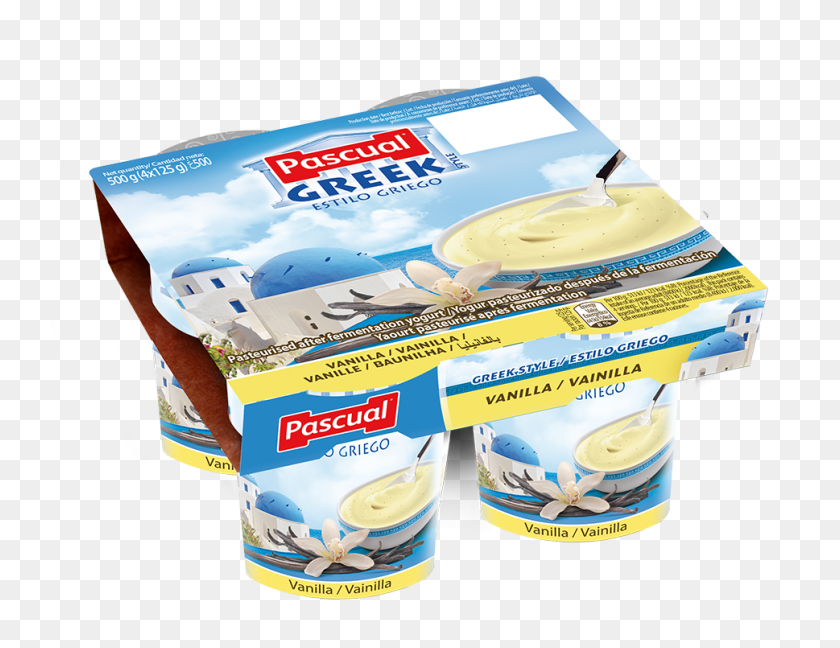 969x731 Nutritional Information Pascual Greek Yogurt Vanilla, Food, Person, Human HD PNG Download