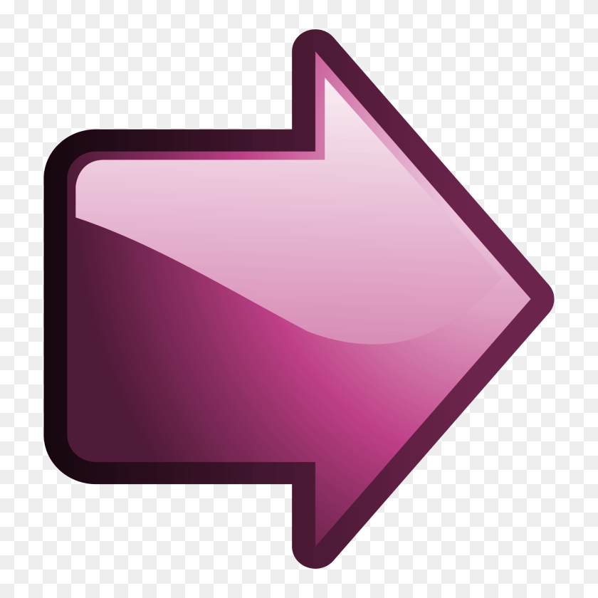 2000x2000 Nuvola Arrow Right Pink Animasi Tanda Panah Bergerak, Cross, Symbol Clipart PNG