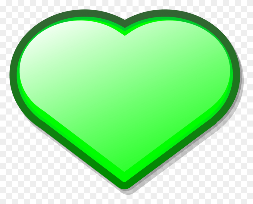 1011x801 Nuvola Emblem Favorite Green Heart Clip Art, Cushion, Heart, Pillow HD PNG Download