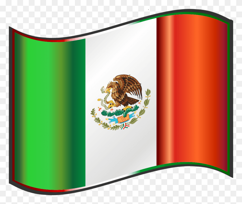 1024x849 Descargar Png / Bandera De México Png