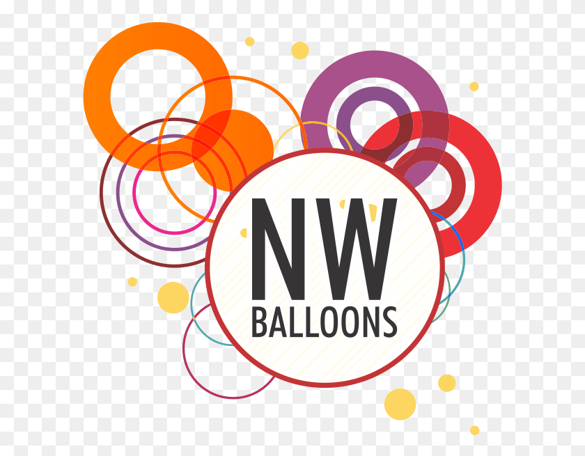 603x595 Nw Balloons Mobile Logo Circle, Graphics, Symbol HD PNG Download