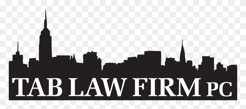 1500x604 Ny Real Estate Law Firm Silhouette, Text, Alphabet, Logo HD PNG Download